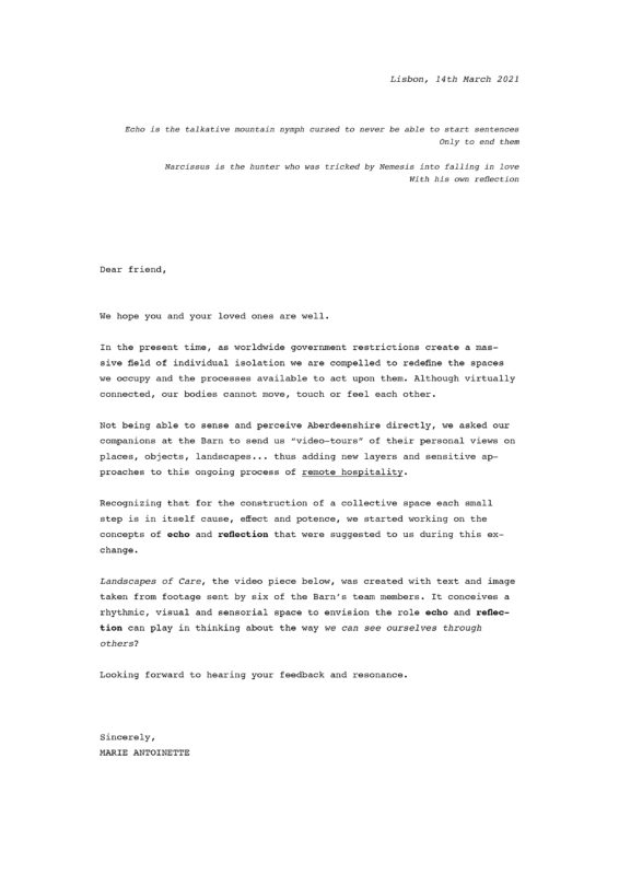 Letter Release 5